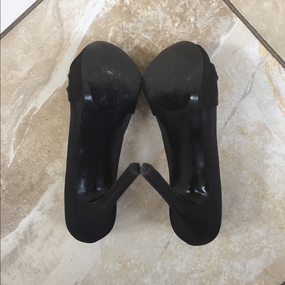 GUESS Zoey Satin Rhinestone Peep toe - Picture 4 of 4